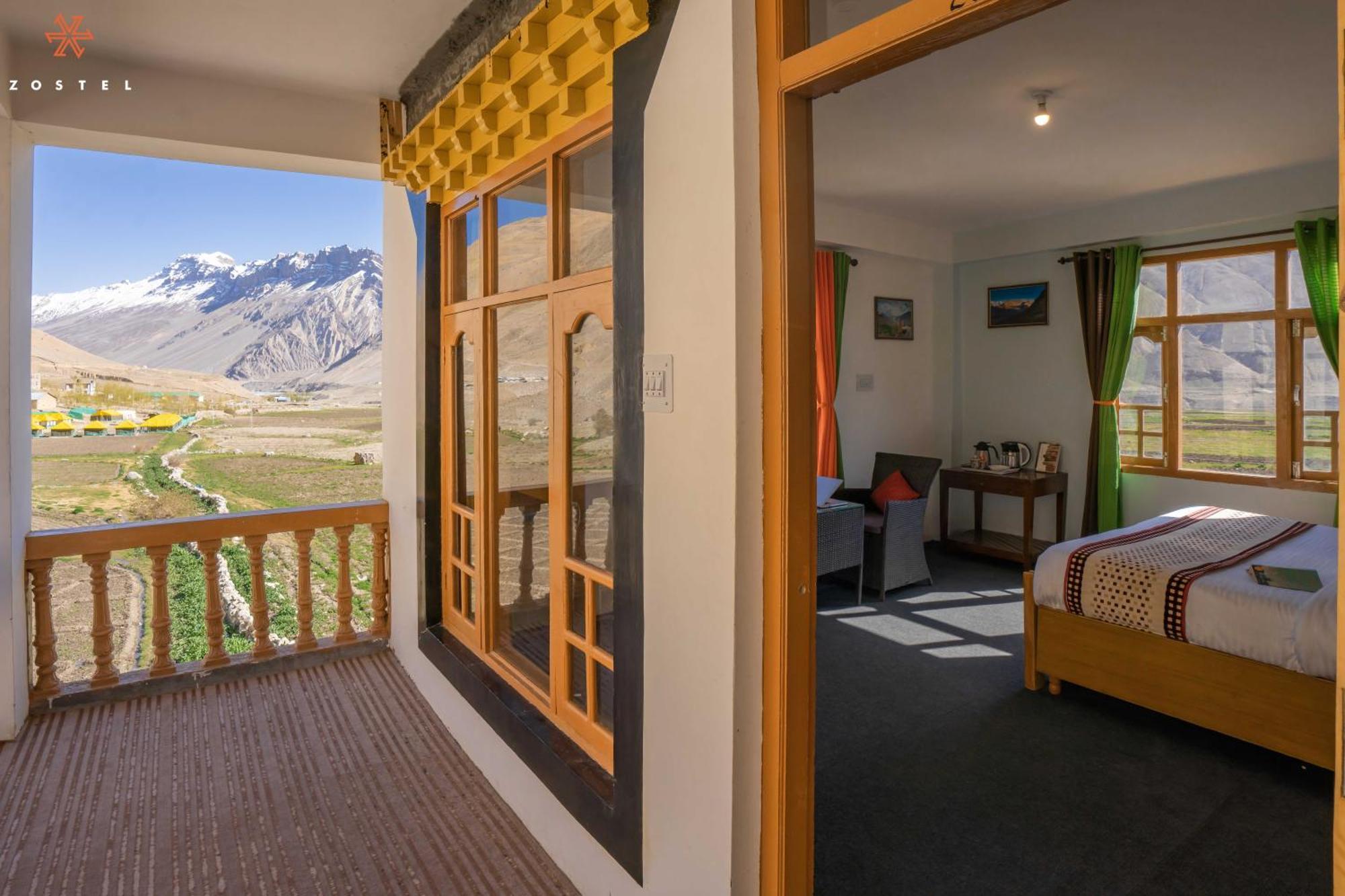 Zostel Spiti Hostel กาซา ภายนอก รูปภาพ