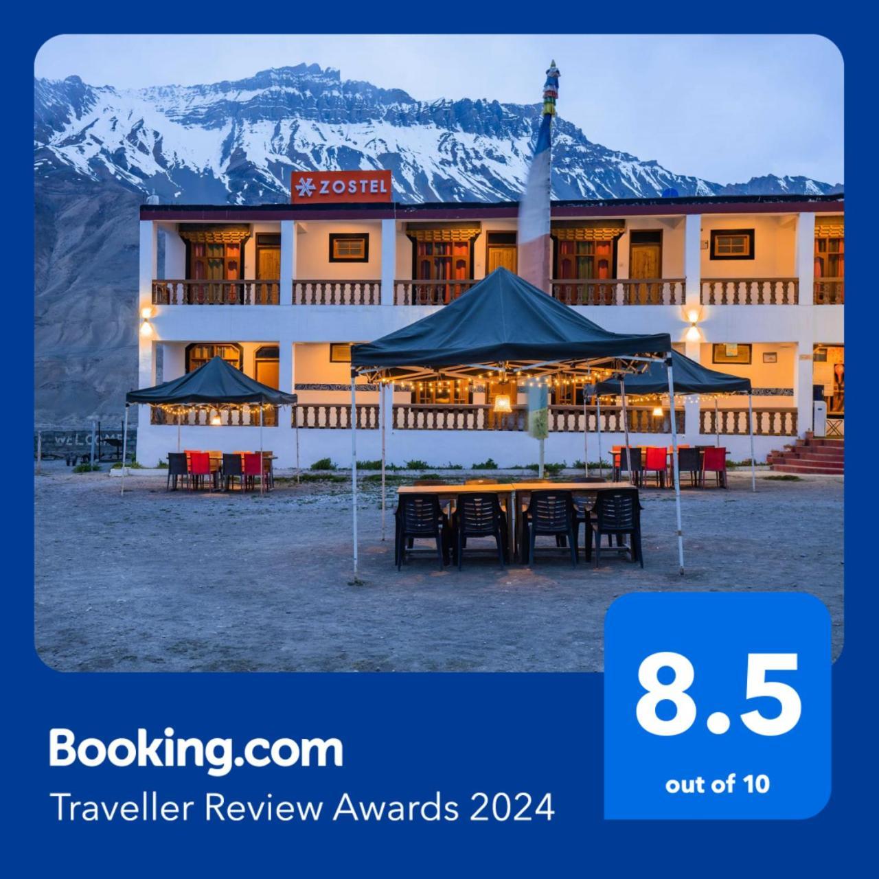 Zostel Spiti Hostel กาซา ภายนอก รูปภาพ