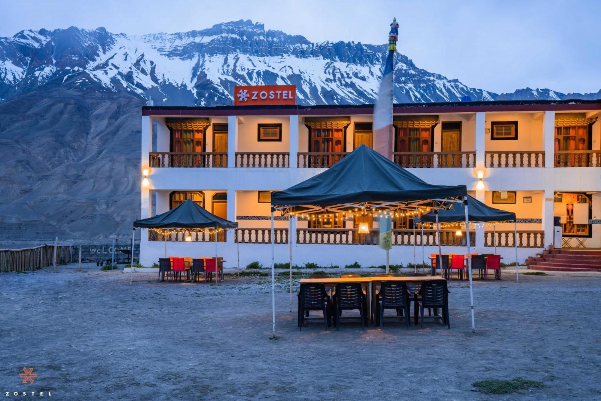 Zostel Spiti Hostel กาซา ภายนอก รูปภาพ